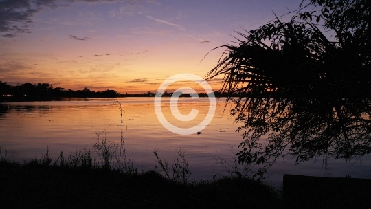Sunset on Lake Osborne